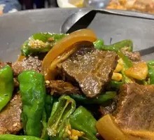 Stir-Fried Pork with Green Pepper