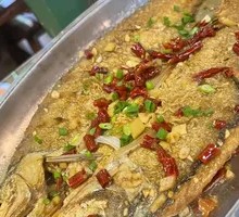 Dry-burned Large Catfish