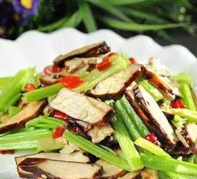 Celery and Tofu Shreds with Pork