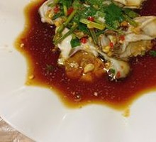 Raw-marinated Oysters