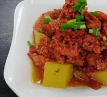 Steamed Pork with Rice Flour
