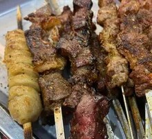 Charcoal-Grilled Lamb Liver