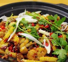 Three Pepper Frog Legs