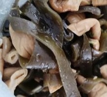 Braised Kelp in Soy Sauce