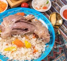 Luxury Lamb Leg Pilaf