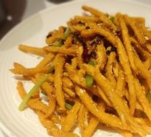 Dry-Fried Sesame Lotus Root Strips