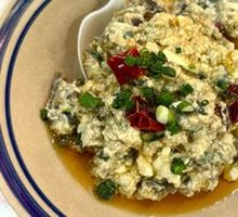 Century egg tofu salad
