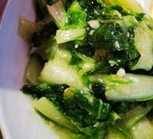 Stir-fried Baby Bok Choy