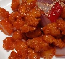 Sour and Sweet Chicken with Pineapple