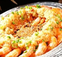 Sizzling Garlic Shrimp