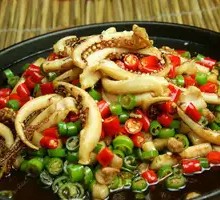 Grilled Squid Tentacles