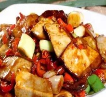 Fried Pork with Tofu Skin