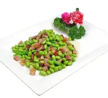 Stir-Fried Pork Minced with Edamame
