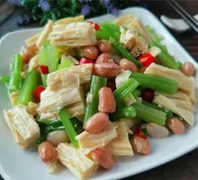 Fermented Bamboo Shoots with Peanut