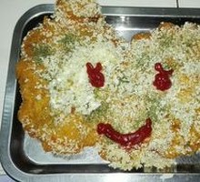 Floral Chicken Cutlet