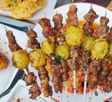 Sunshine Grape Beef Skewers