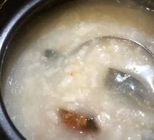 Century Egg and Pork Porridge