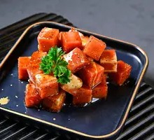 Black Pepper Pork Cubes