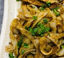 Grilled Rice Noodles