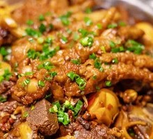 Braised Chicken Feet with Pork Ribs