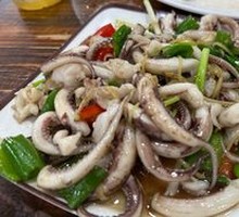 Stir-Fried Squid Tentacles