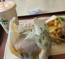 Spicy Chicken Leg Burger