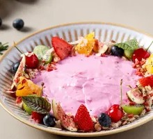 Seasonal Fruit Chia Seed Organic Yogurt Bowl