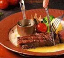 Charcoal Grilled Denver Steak