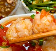 Hand-Beaten Fresh Shrimp Dumplings