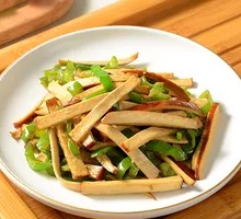 Spicy Pepper and Dried Tofu