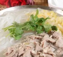 Lamb Slices with Pickled Cabbage