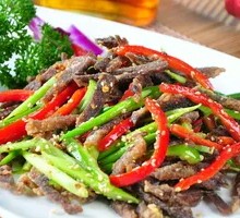 Dry-Fried Beef Strips