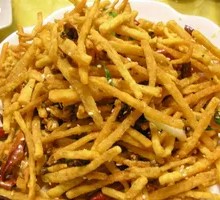 Dry-Fried Lotus Root Strips