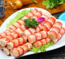 Crab-Flavored Meat Skewers