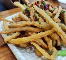 Dry-Fried Lotus Root Strips