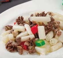 Pickled Lotus Root with Chicken Offal Stir-fry