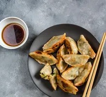Chives and Pork Pan-Fried Dumplings