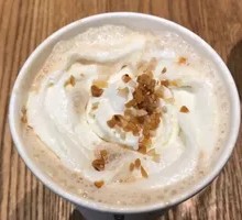Toffee Hazelnut Crunch Latte