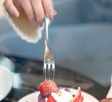 Blueberry Christmas Mousse