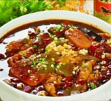 Spicy Dan Dan Noodles with Blood Sausage