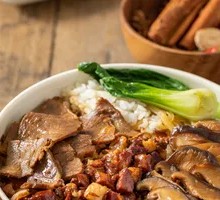 Spiced Mushroom and Beef Rice Bowl