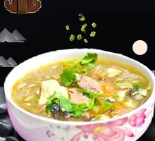 Pork Liver and Vermicelli Soup