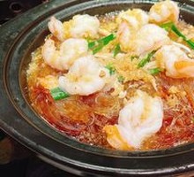 Stewed Shrimp in Clay Pot