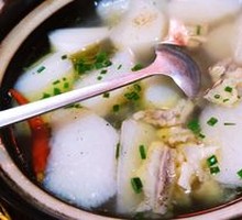 Radish and Beef Shank Soup