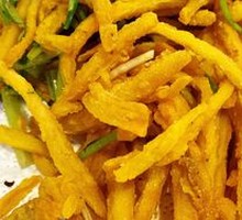 Dry-Fried Lotus Root Strips