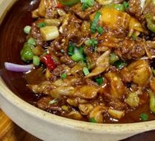Stir-fried Beef with Fish Bladder