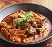 Braised Beef Brisket with Tofu Skin