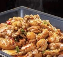 Spicy Frog Legs with Shrimp