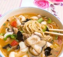 Cai Fish with Plum Meat