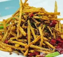 Dry-Fried Lotus Root Strips